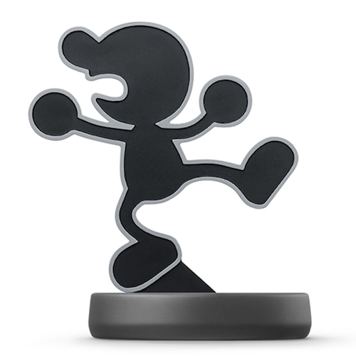 Figura Amiibo Nintendo Mr. Game & Watch Super Smash Bros