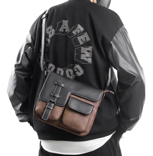 Bandolera Bolso Mensajero Hombre Gran Capacidad Impermeable 