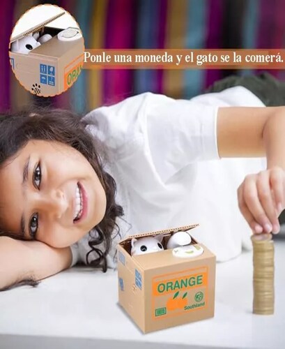 Hucha Panda Roba Moneda De Dinero Electronica Sonido Regalo.