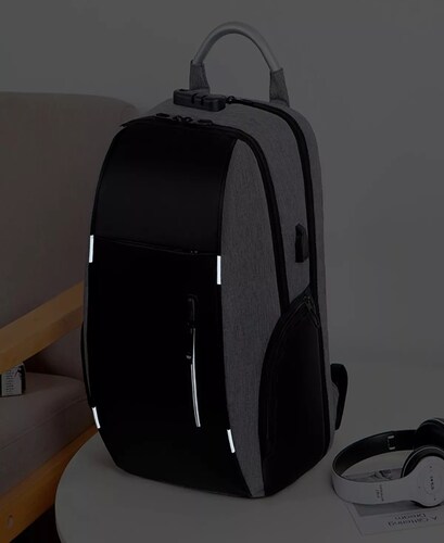 Mochila Antirrobo De Gran Capacidad Con Cargador Usb.
