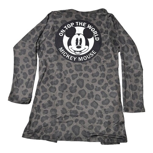 Cárdigan Saco Ensamble De Mujer Modelo Mickey Mouse.