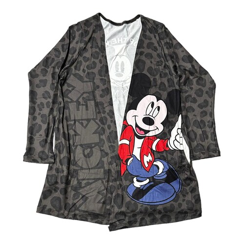 Cárdigan Saco Ensamble De Mujer Modelo Mickey Mouse.