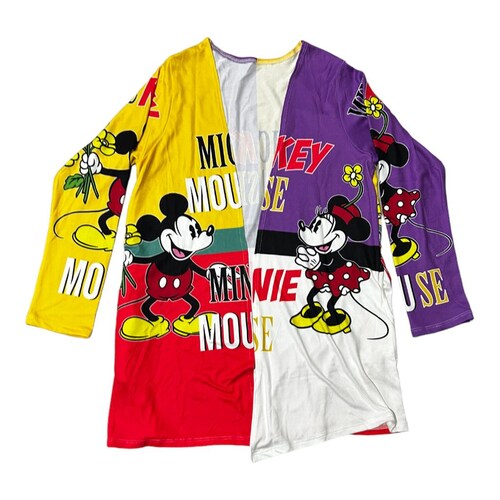 Cárdigan Saco Ensamble De Mujer Modelo Mickey Mouse.