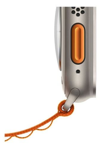 Apple Watch Ultra Gps   Celular Naranja 49 Mm Titanio