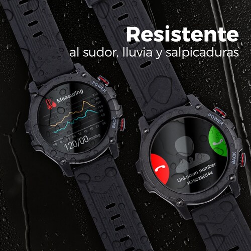 Smartwatch Techzone Deportivo Contra Salpicaduras Grado Ip67