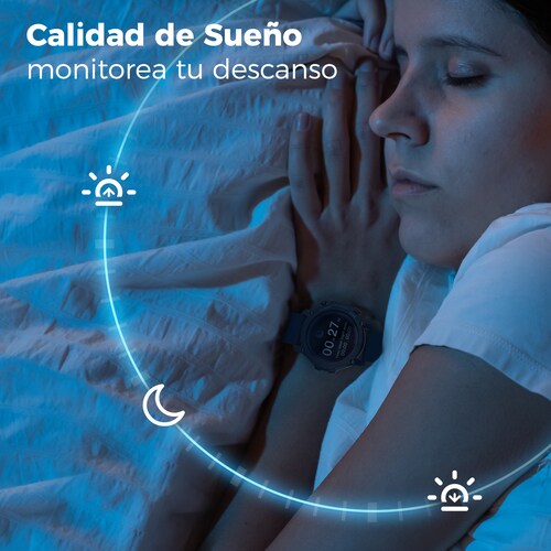 Smartwatch Techzone Deportivo Contra Salpicaduras Grado Ip67