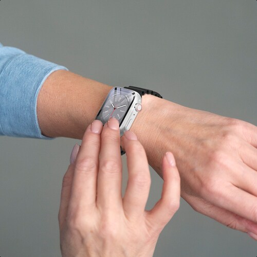 Smartwatch Silver Pantalla 1.3 Ginga Correa Blanco Protección Ip67.