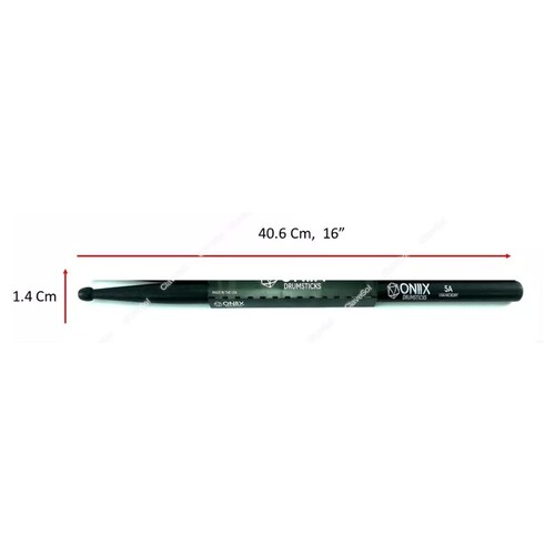 Baquetas Para Bateria By Vic Firth Medidas 5a NEGRO