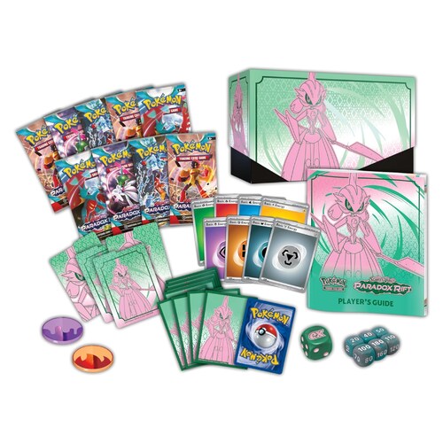 Pokemon TCG Scarlet & Violet: Paradox Rift - Elite Trainer Box Iron Valiant