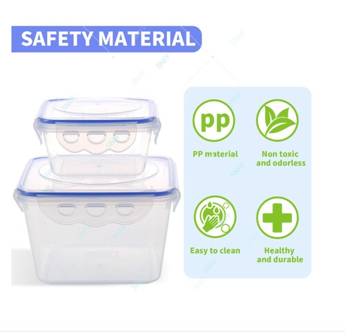 4 Topper Recipiente Contenedor Alimentos