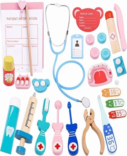 Set Juego De Juguetes De Doctor Para Niño Dentista Medico.