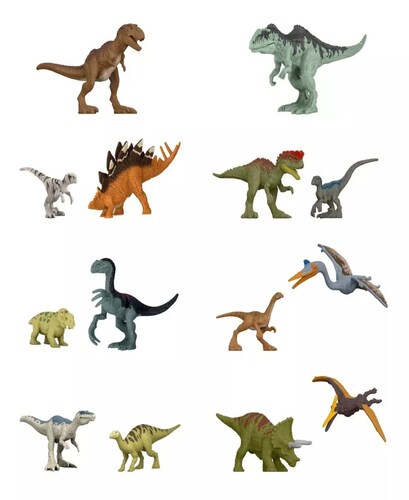 Mini Dinosaurio De Juguete Jurassic World Coleccionable.