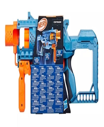 Lanzador Nerf Elite 2.0 Contender Con 6 Dardos Nerf Elite.
