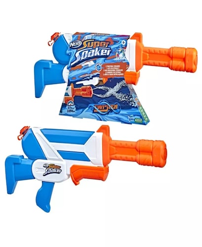 Lanzador De Agua Pistola Nerf Super Soaker Twister.