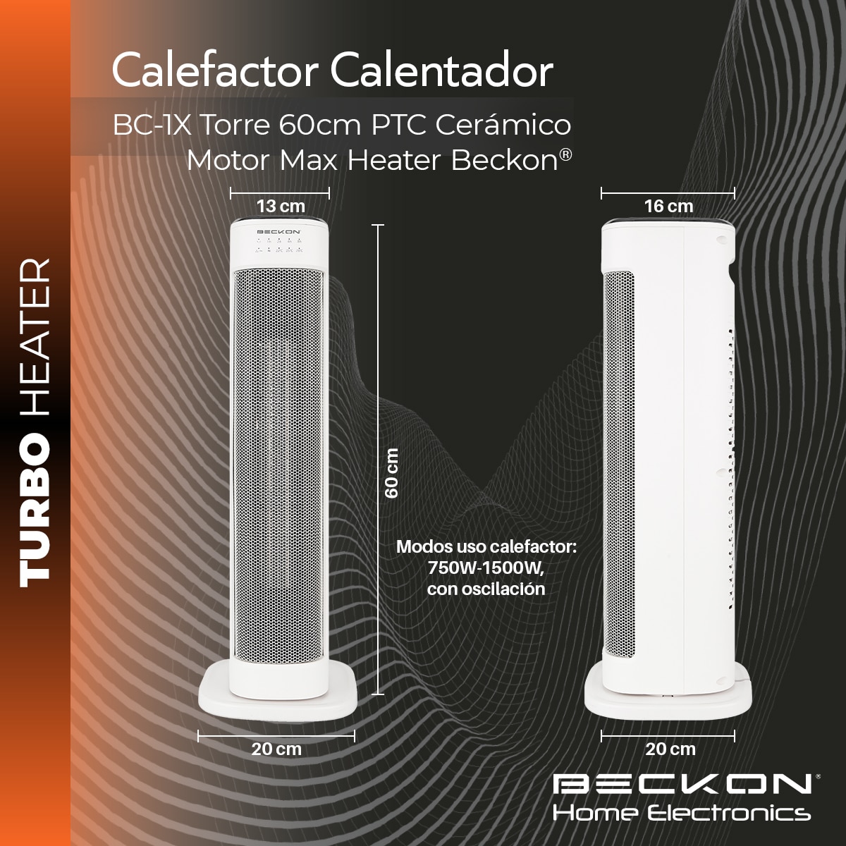 Calefactor ceramico online silencioso