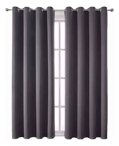 Cortinas Blackout 132x213 Cm Para Ventana Decoracion, 2pzs.