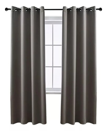 Cortina Blackout Para Ventana 132x214cm, 2pzs