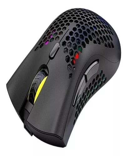 Mouse gamer inalámbrico recargable K-Snake BM600 black.