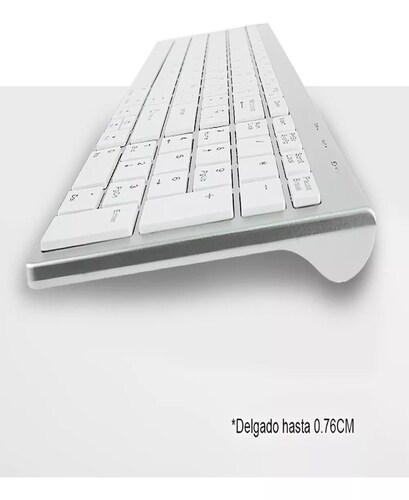 Teclado Wireless Ratón Inalámbricos Español Computadora Kit.