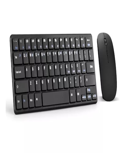 Kit Teclado Y Mouse Inalambrico Tecla Sensible, Tacto Suave.