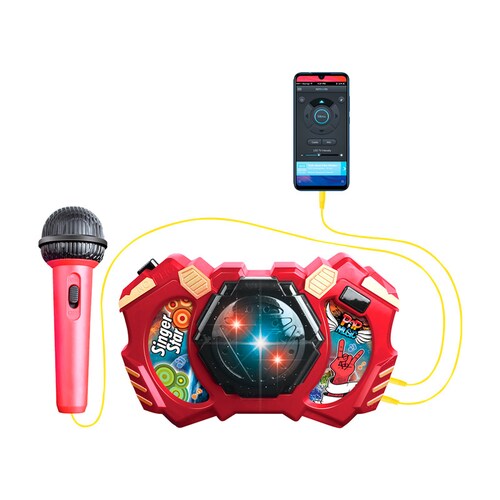 juguete Portátil Karaoke Mp3 Para Cintura Musica Micrófono Para niñ@s