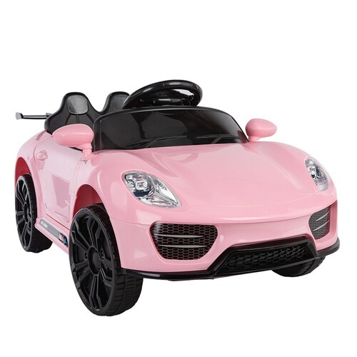Carro Montable Electrico 12V Deportivo Tipo Porsche 918 Rosa