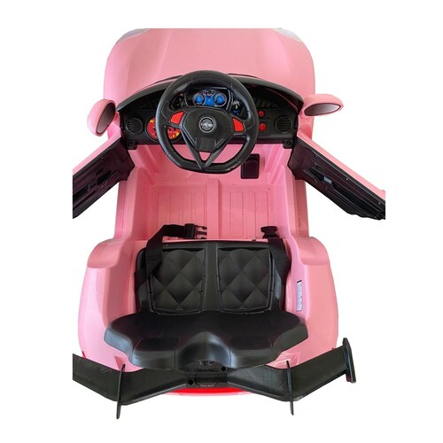 Carro Montable Electrico 12V Deportivo Tipo Porsche 918 Rosa