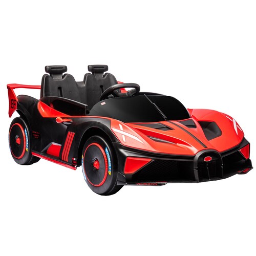 Carro Montable Electrico 12V Deportivo Tipo Bugatti Bolide 806 Rojo