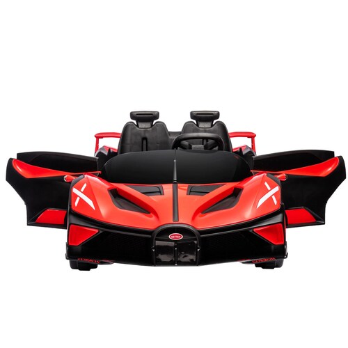 Carro Montable Electrico 12V Deportivo Tipo Bugatti Bolide 806 Rojo