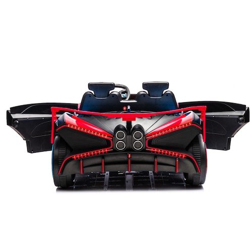 Carro Montable Electrico 12V Deportivo Tipo Bugatti Bolide 806 Rojo