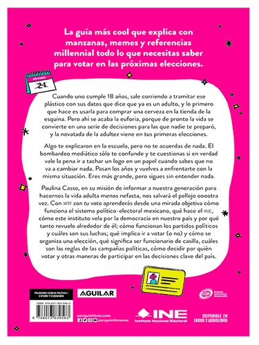 WTF con tu voto Autor Paulina Casso