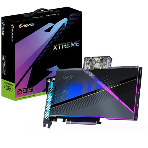 TARJETA DE VIDEO GIGABYTE RTX 4080 (GV-N4080AORUSX WB-16GD)