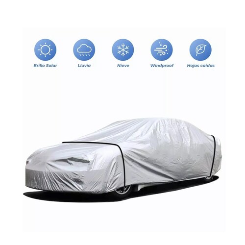Cubierta Funda De Coche Cubre Auto Impermeable 480*175*120cm