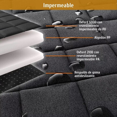 Cubre Asientos De Auto Para Perro/mascotas Impermeable