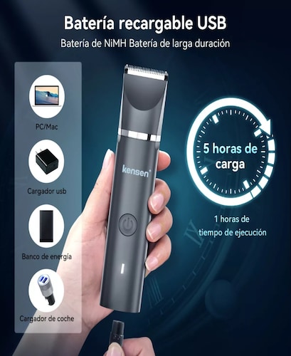 Rasuradora Afeitadora Eléctrica Corporal Y Zonas Íntimas.