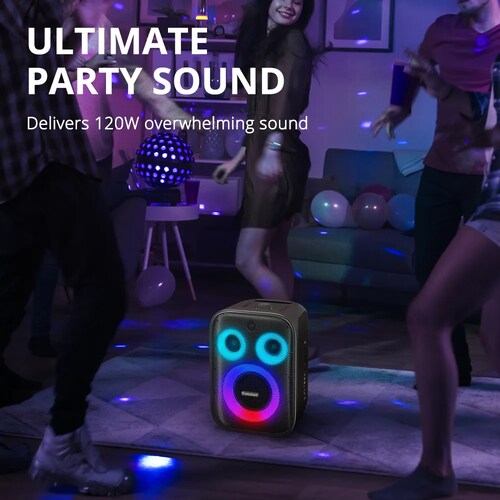 Tronsmart Halo 200 Karaoke con 2 Microfonos  120W