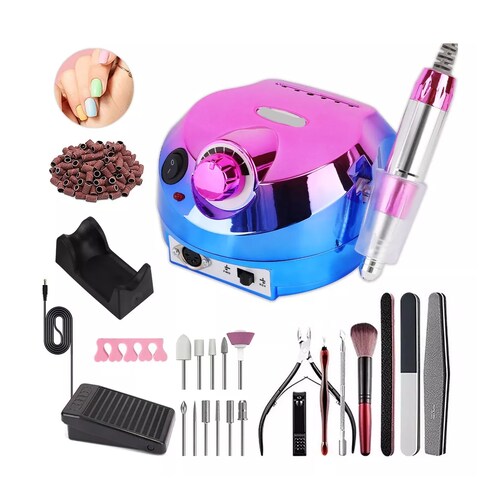 Pulidor Esmeril Uñas Profesional Manicure 35000 Rpm Metal