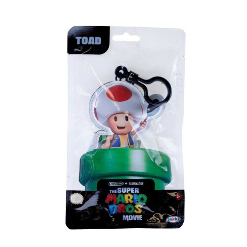 Llavero Super Mario Bros Personaje Toad.