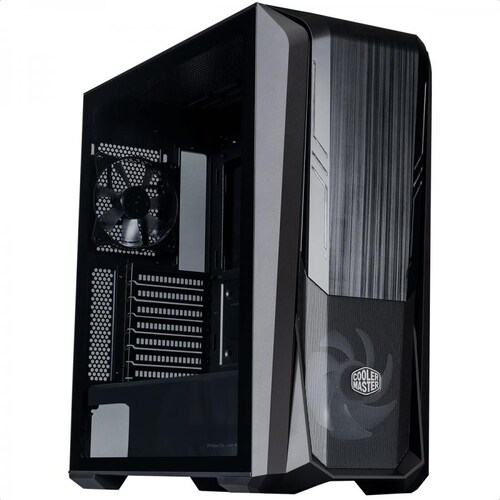 Gabinete Cooler Master MasterBox 500 ARGB USB3 2 Ventiladores Vidrio Templado MB500-KGNN-S00