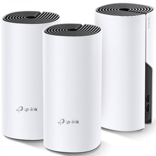 Kit Router Deco M4 Tp-Link Dual Band AC1200 Mesh 3 Pack