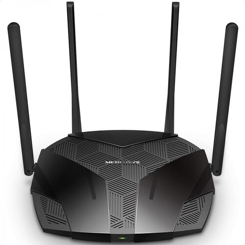 Router Inalambrico Mercusys MR80X AX3000 Wi-Fi 6 Doble Banda 2.4 Y 5GHz