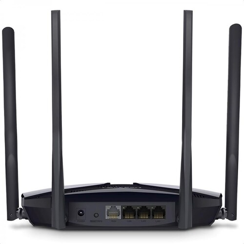 Router Inalambrico Mercusys MR80X AX3000 Wi-Fi 6 Doble Banda 2.4 Y 5GHz