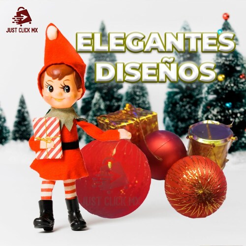 Caja 20 Adornos Colgantes Para Árbol Navidad