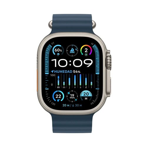 Apple Watch Ultra 2 Gps Celular 49 Mm - Correa Ocean Azul