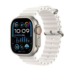Apple Watch Ultra 2 Gps Celular 49 Mm - Correa Ocean Blanco
