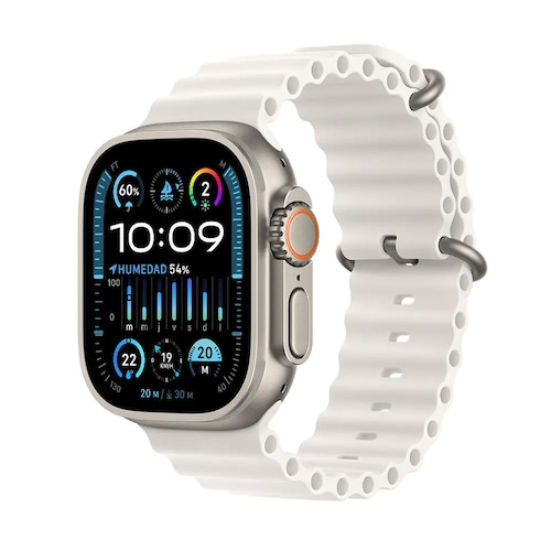 Apple Watch Ultra 2 Gps Celular 49 Mm - Correa Ocean Blanco