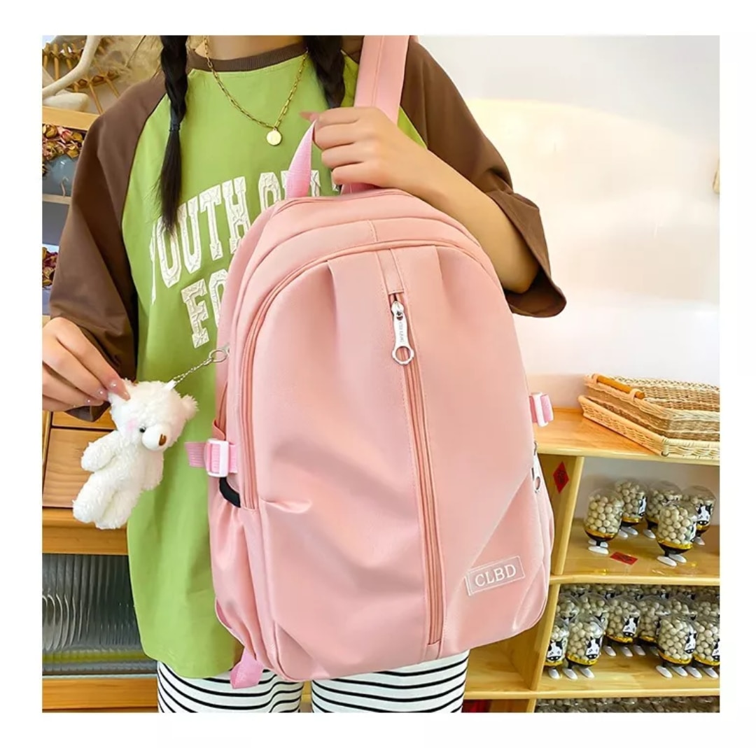 Mochilas escolares pink store