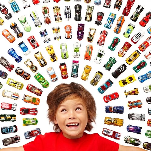 Hot Wheels Die Cast Paquete De 10 Autos Diferentes Modelos