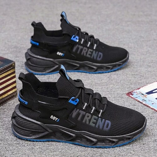 Tenis Casuales Para Calzado Hombre Transpirable Deportivo/TALLA26.