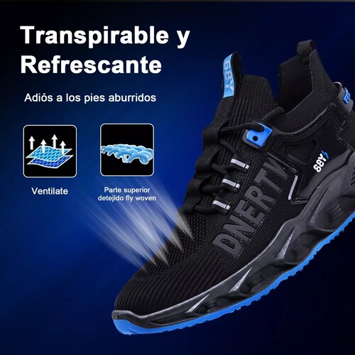 Tenis Casuales Para Calzado Hombre Transpirable Deportivo/TALLA26.
